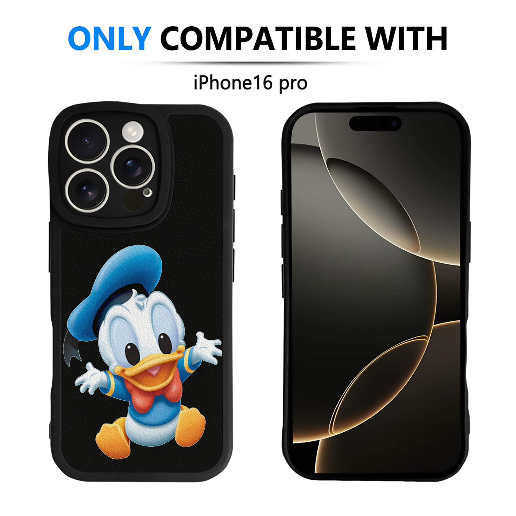（画像用） ミッキーマウス Mickey Mouse 【iPhone 16シリーズ対応】シリコンスマホケース（レザー調） 材質：シリコン